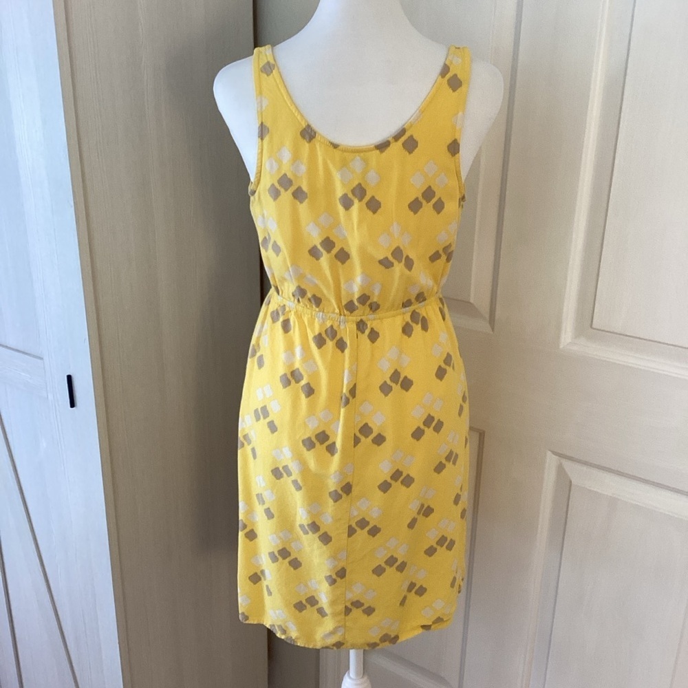 Old Navy Yellow and Gray Mini Dress Sz XS